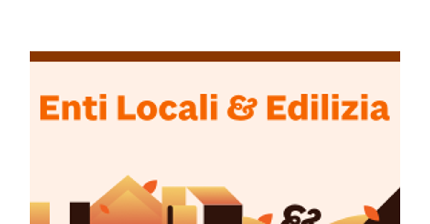 nt+ enti locali & edilizia